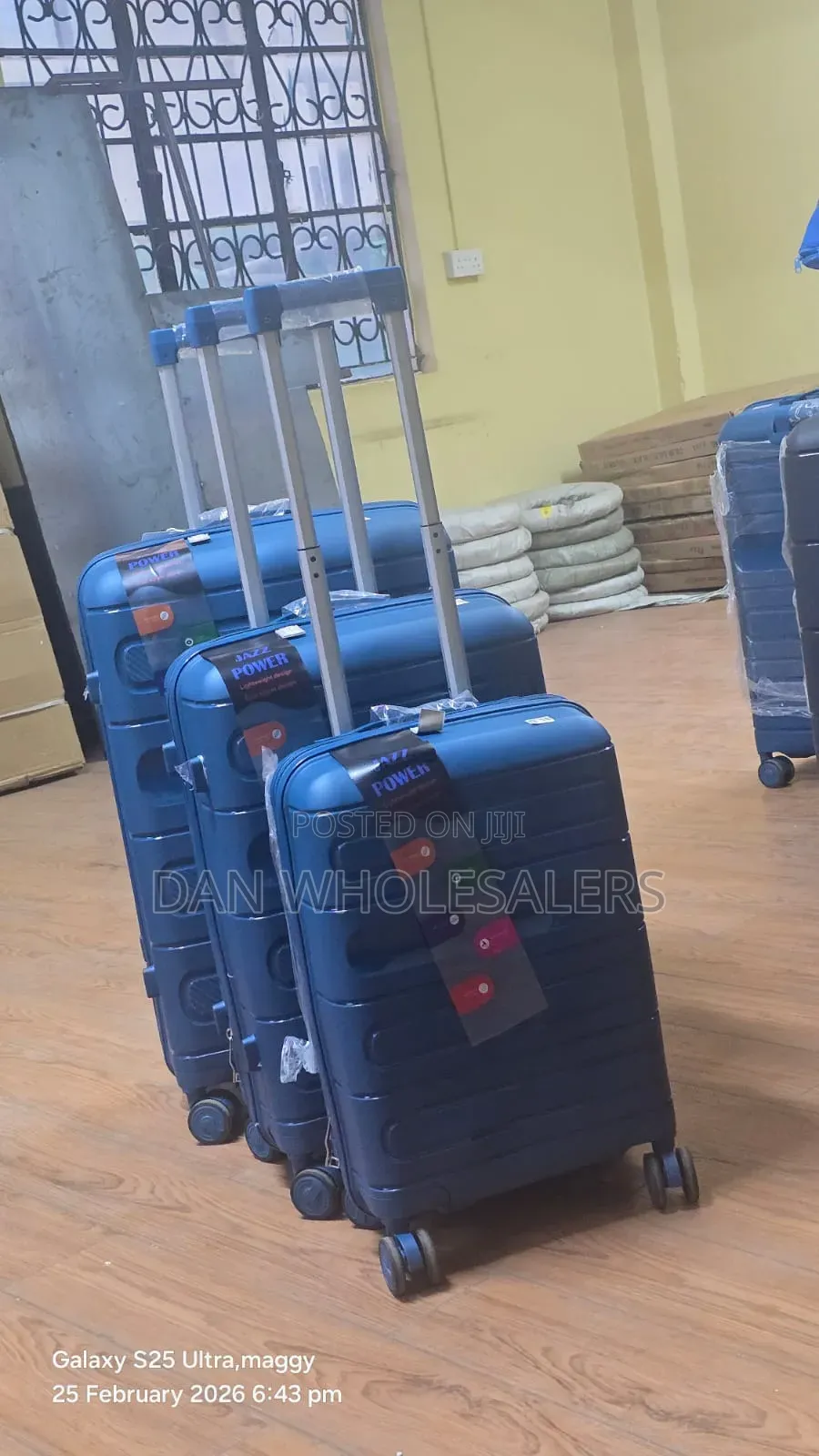 3in1 Premium Fiber Travel Suitcase Set