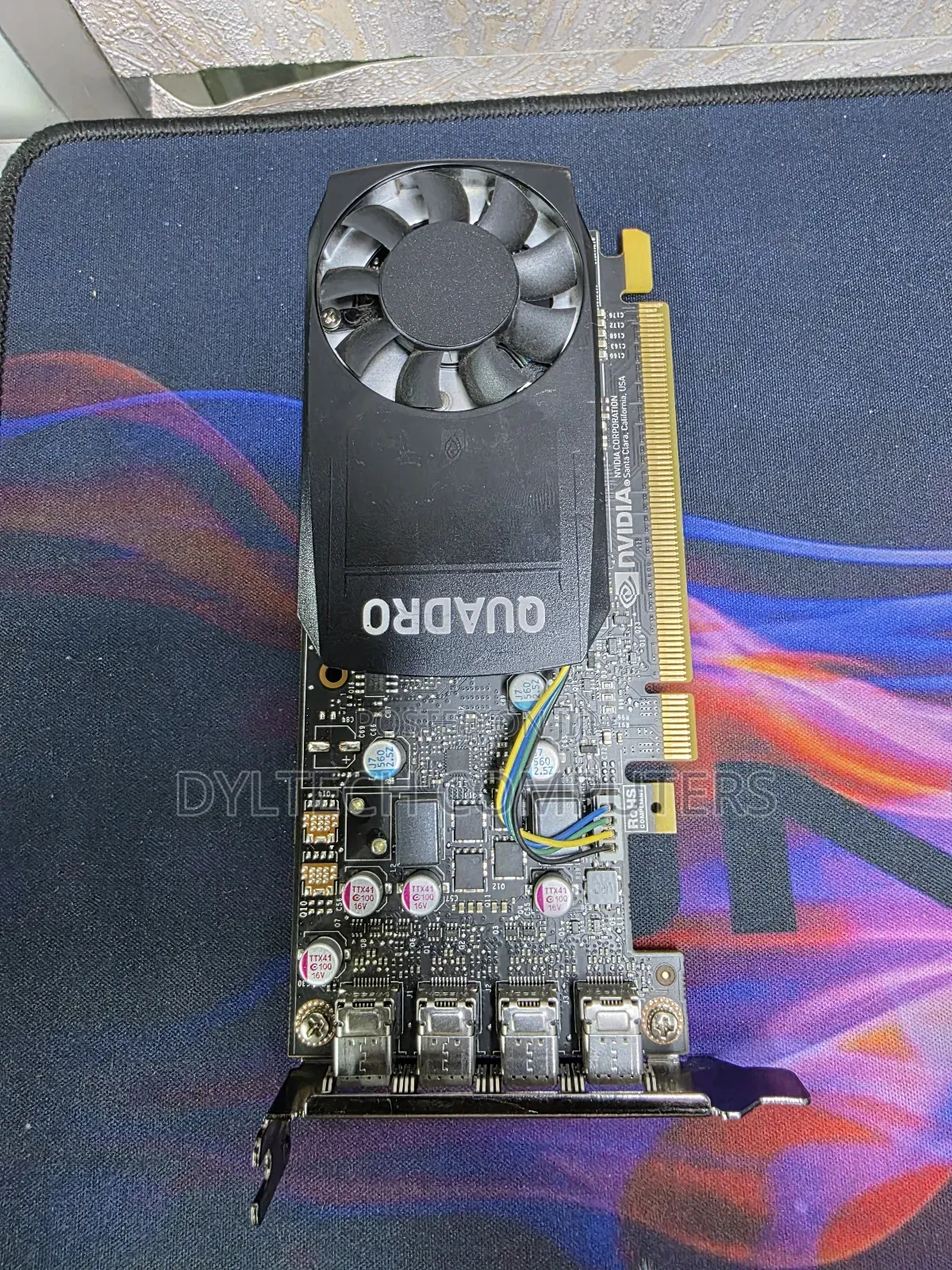 Nvidia Quadro P600 2gb Ddr5 With 4 Mini Display Ports