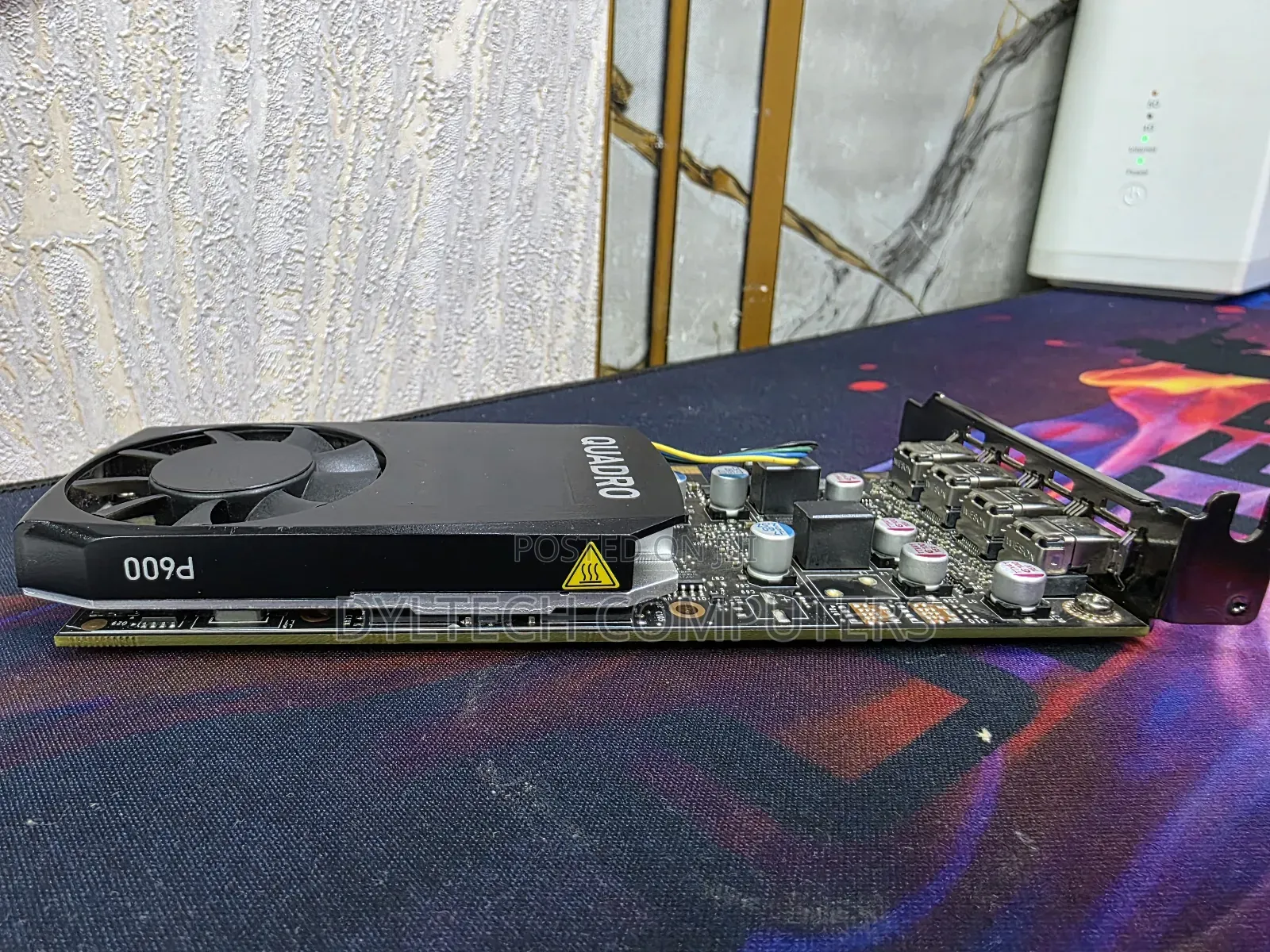 Nvidia Quadro P600 2gb Ddr5 With 4 Mini Display Ports