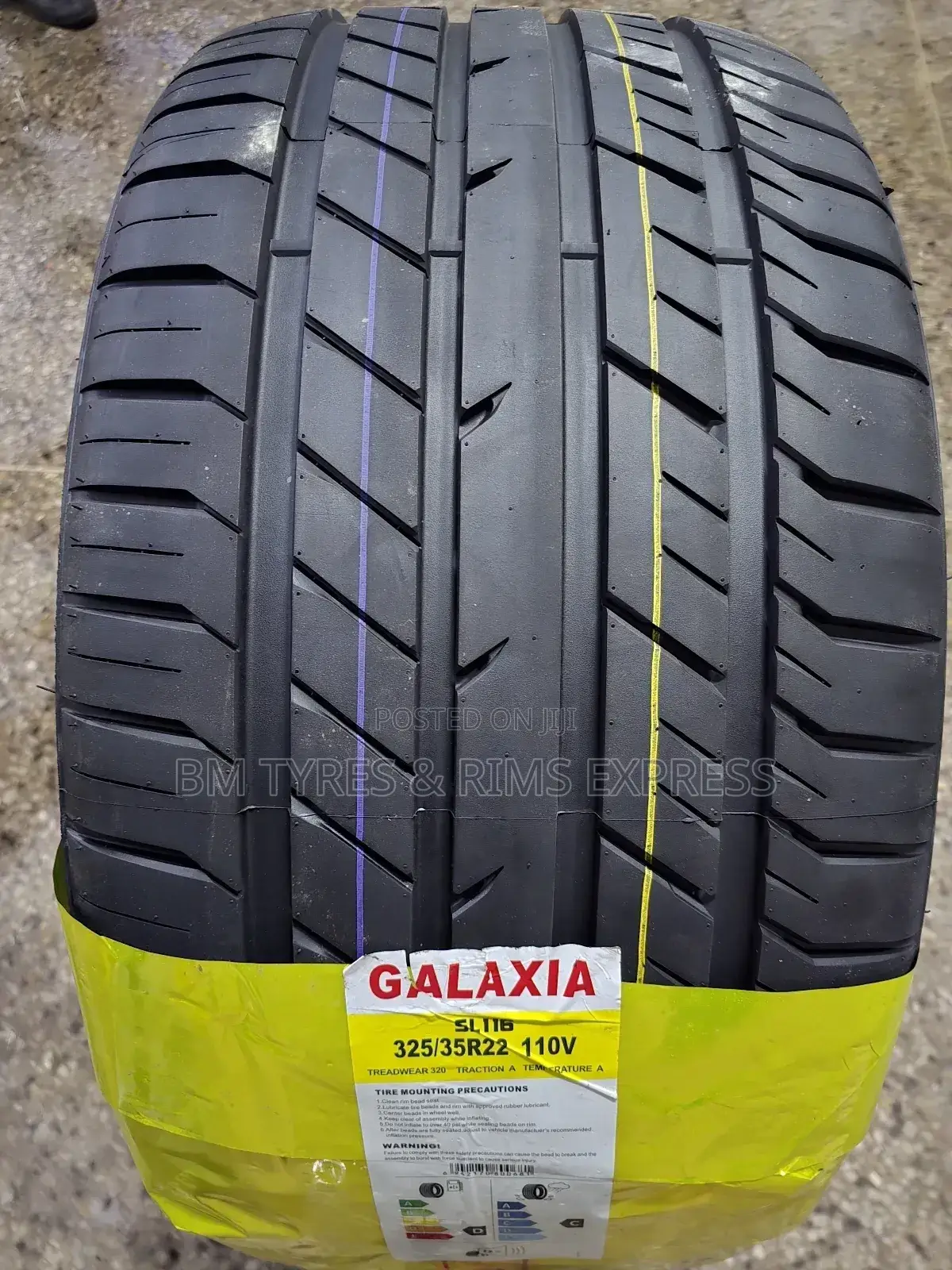 325 /35 R22 Galaxia Tyres.