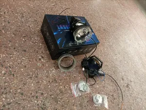 Bi Led 2.5" Laser Projector With 5d Crystal Rings