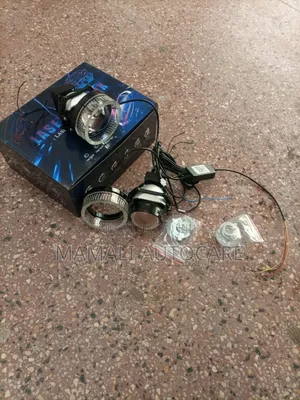 2.5 Inch Bi Led 2 Laser Headlight Projector With 5d Glory Rings