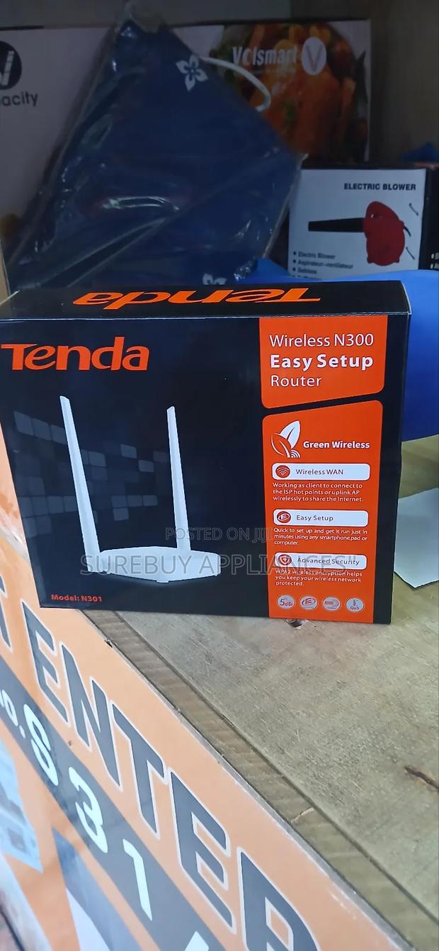 Tenda Smart Wifi Router – Fast Internet for Home Office - main view