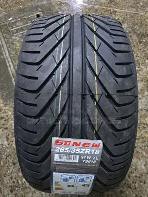 265 /35 R18 Sunew Tyres.