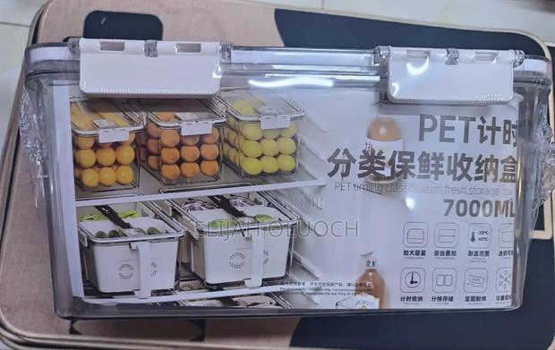 3 In 1,7litres Acrylic Fridge Storage Containers