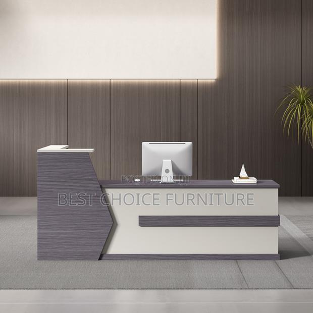 Office Desk : Modern Office Reception Desk