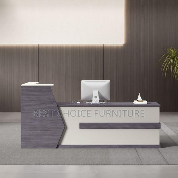 Office Desk : Modern Office Reception Desk - thumbnail 4