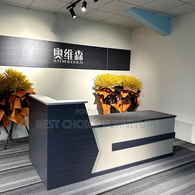 Office Desk : Modern Office Reception Desk - thumbnail 6