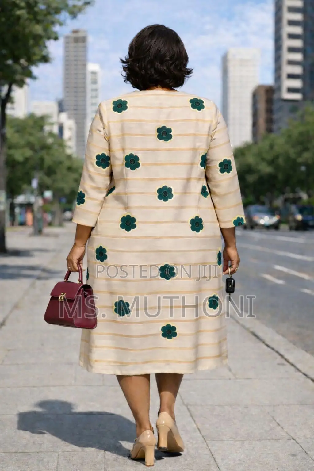 Top Notch Quality Very Demure 2pc Set Long Coat