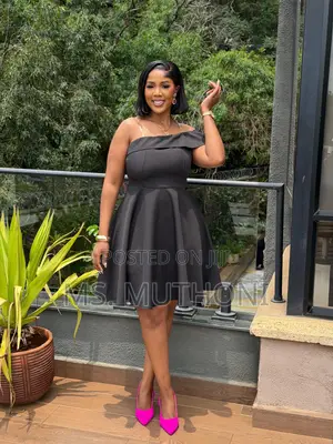 Zara Off Shoulder Fit and Flare Dress