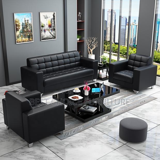 Office Sofa : Corporate Comfort Office Sofa Set -5-Seater - main view