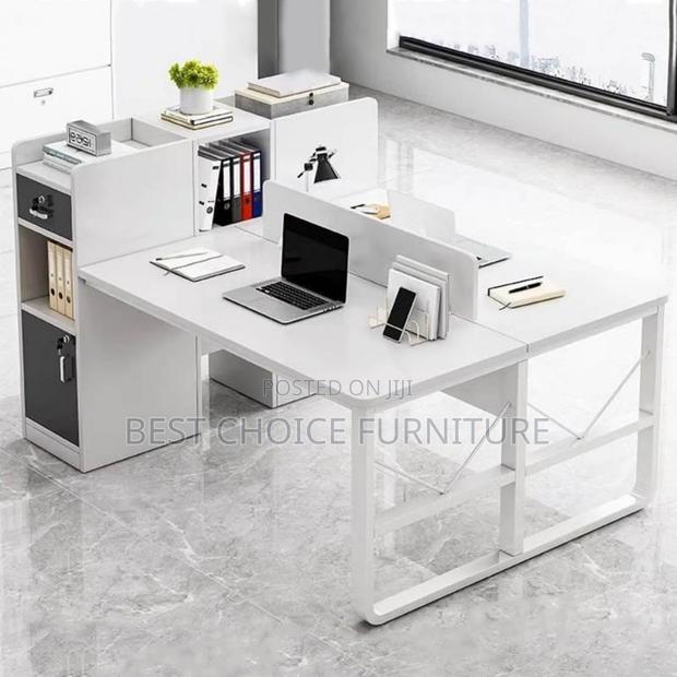 Office Workstations; 4-Seat Computer Office Workstation - thumbnail 2