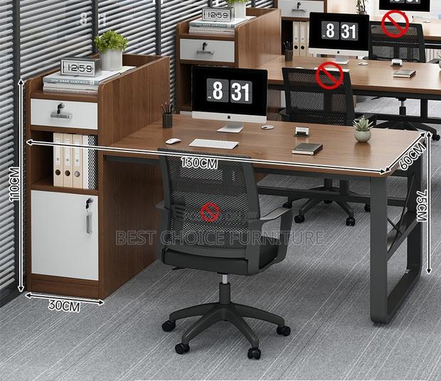 Office Workstations; 4-Seat Computer Office Workstation - thumbnail 6