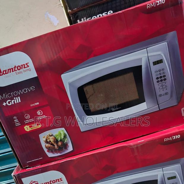 Ramtons Rm310 20 L Digital Microwave Oven + Grill – Led Control