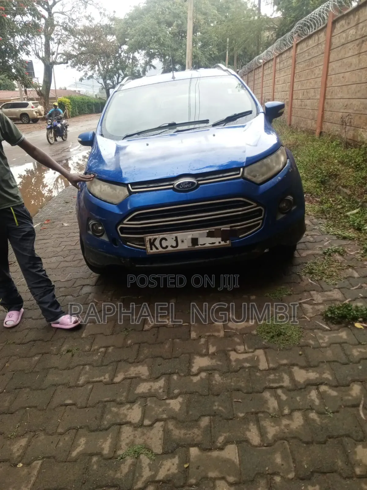 Ford Ecosport 2016 Blue