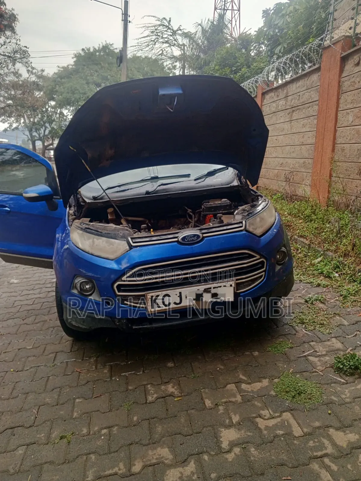 Ford Ecosport 2016 Blue