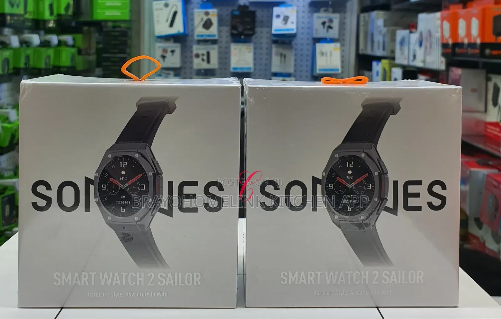 *Itel *Smart Watch 2 Sailor* Isw-42s Sones *Amoled* Smart Watch N