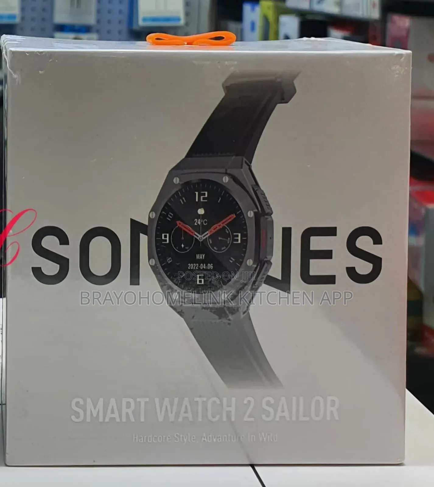 *Itel *Smart Watch 2 Sailor* Isw-42s Sones *Amoled* Smart Watch N