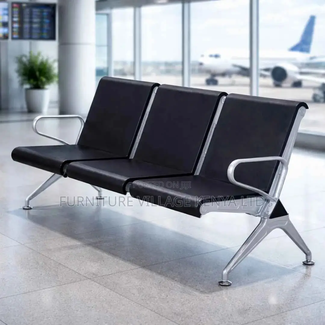 Waiting Bench; 3 Seater Heavy Duty Office Waiting Bench