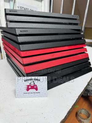 Original Gamers Chipped Ps4 Pros With Games.