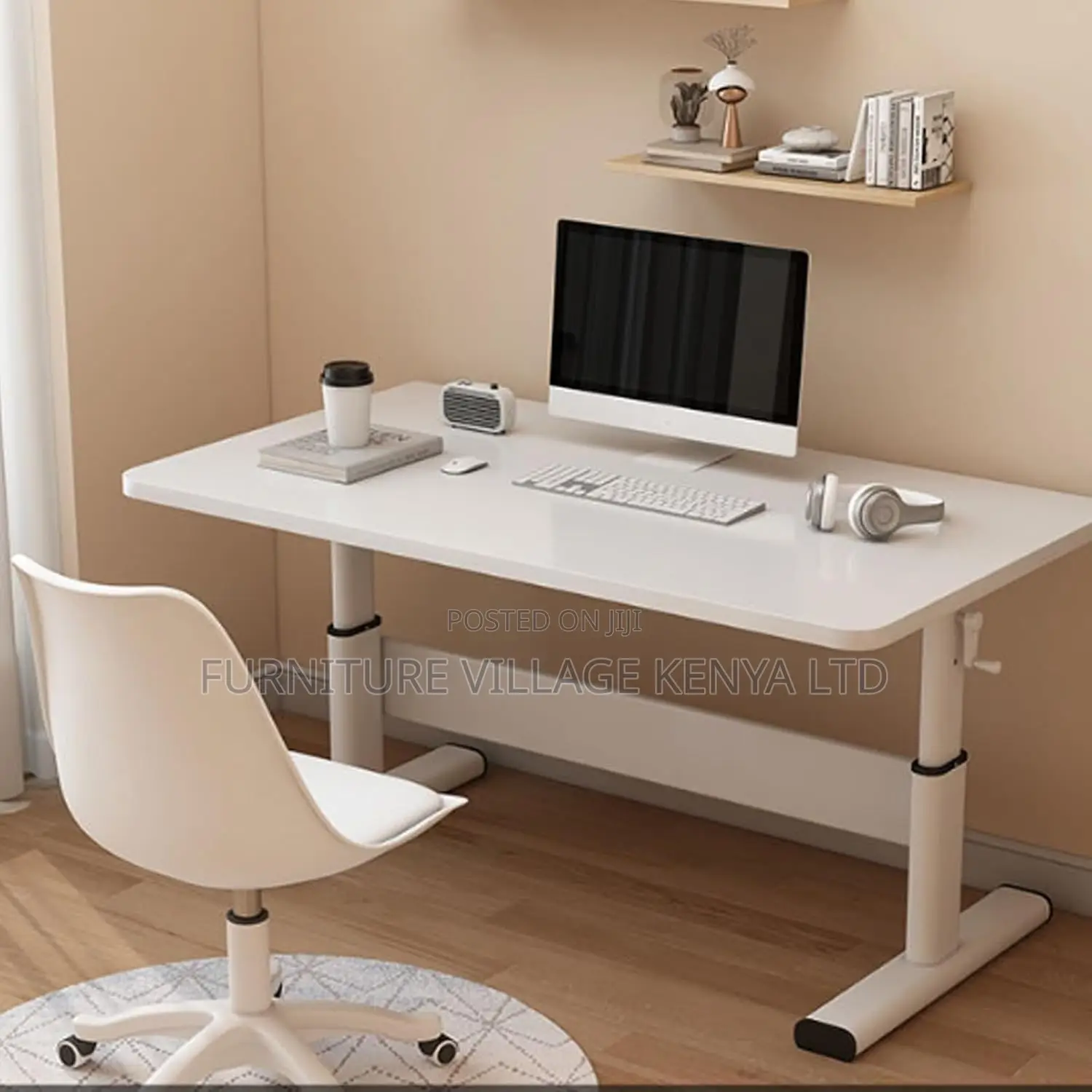 Office Desk; 1.2m Home/Office Manual Standing Desk