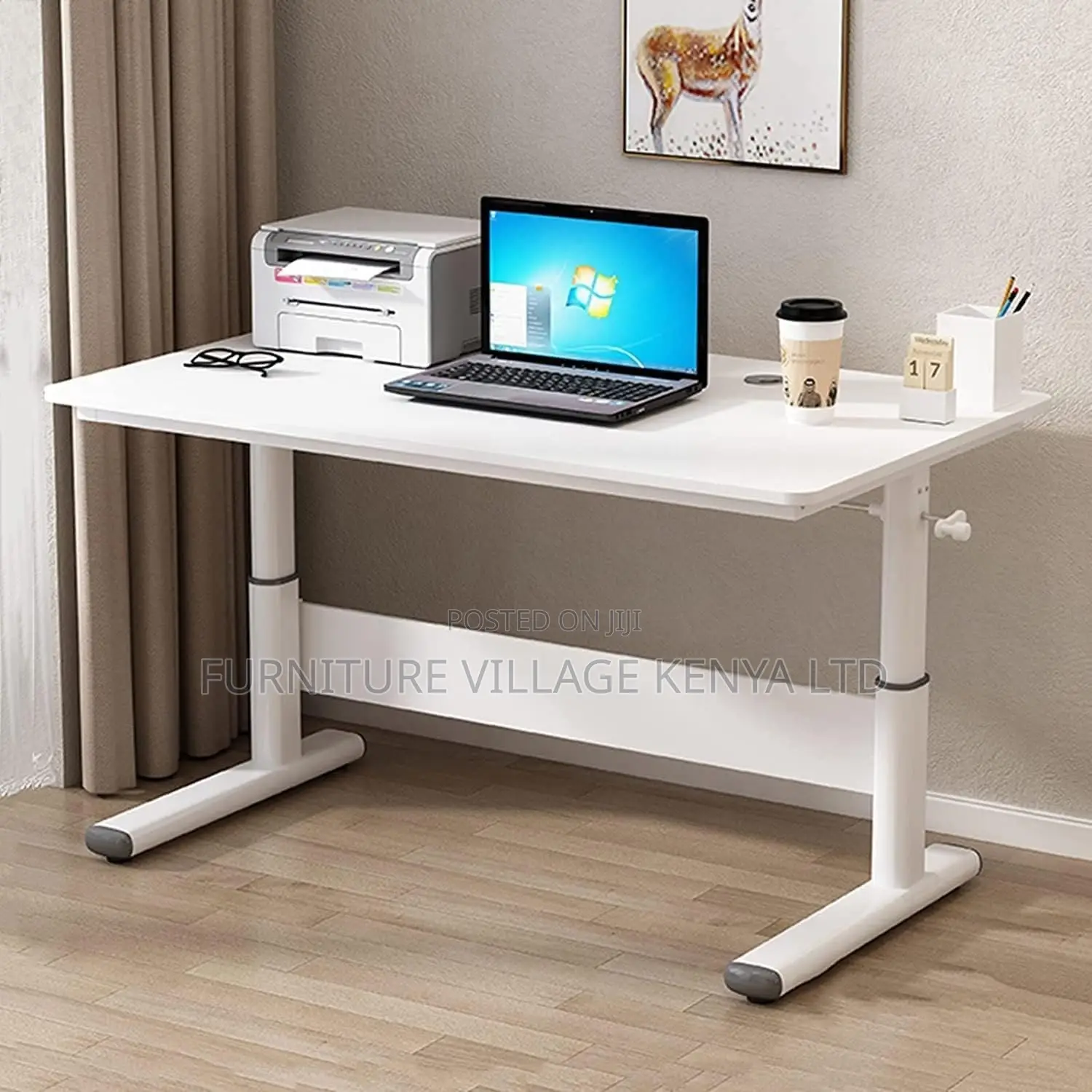 Office Desk; 1.2m Home/Office Manual Standing Desk