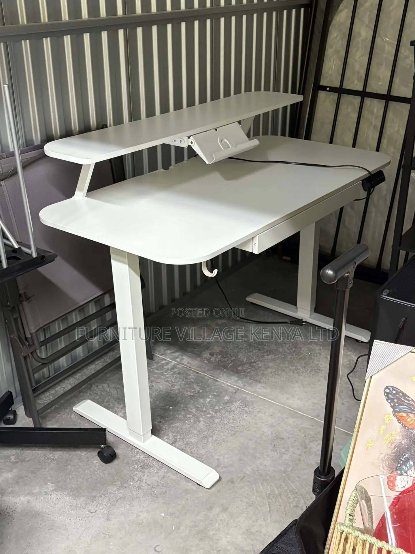 Office Desk; 1.2m Home/Office Manual Standing Desk