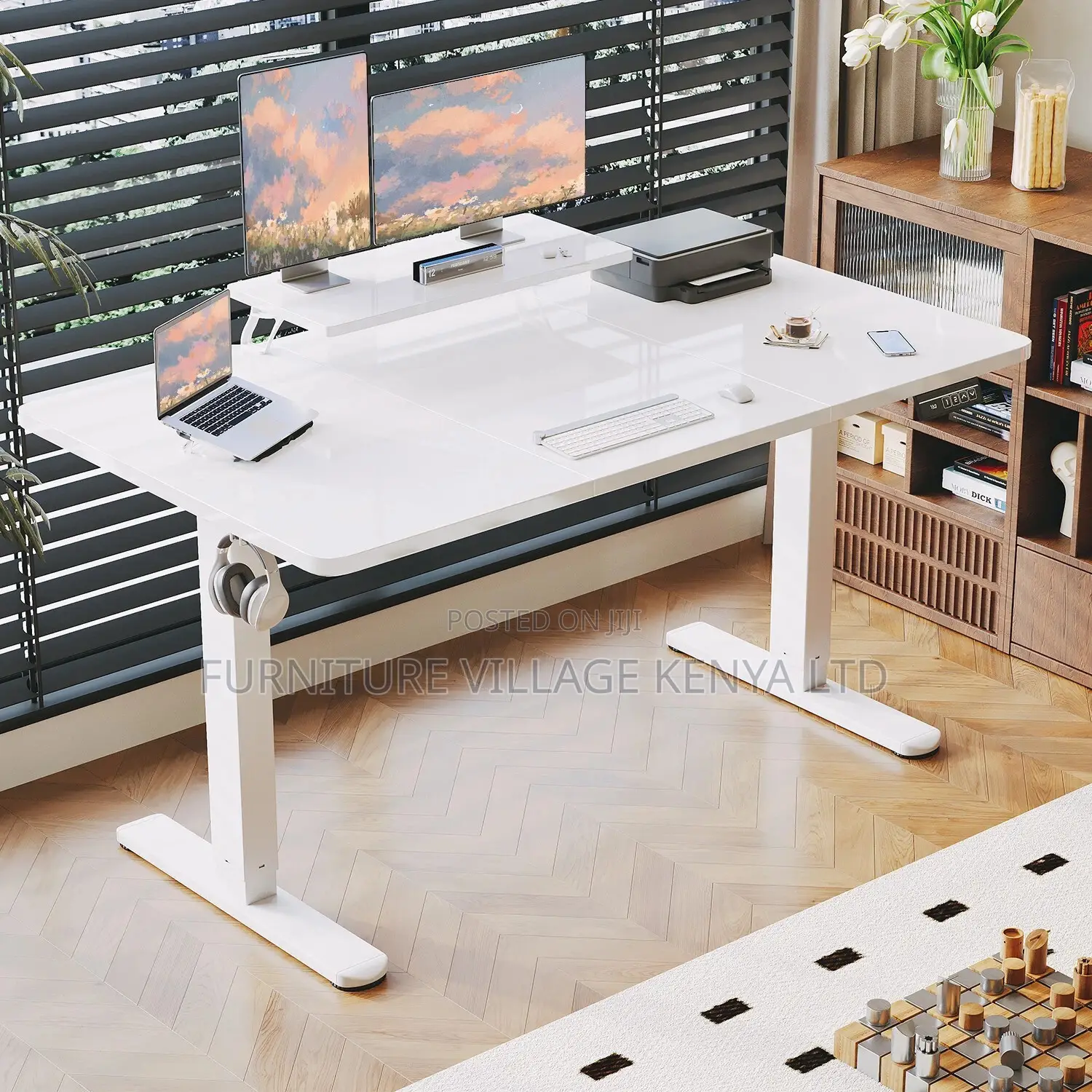 Office Desk; 1.2m Home/Office Manual Standing Desk