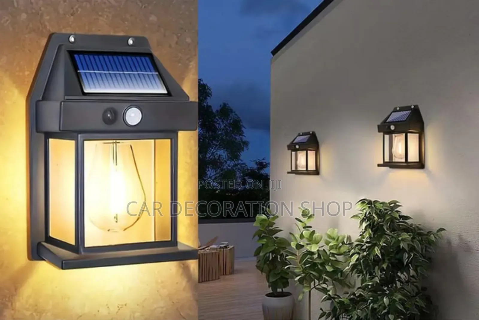 Solar Lights Dusk to Dawn Motion Sensor Light