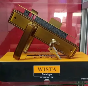 Wista Lock, Metallic and Wood Door Lock