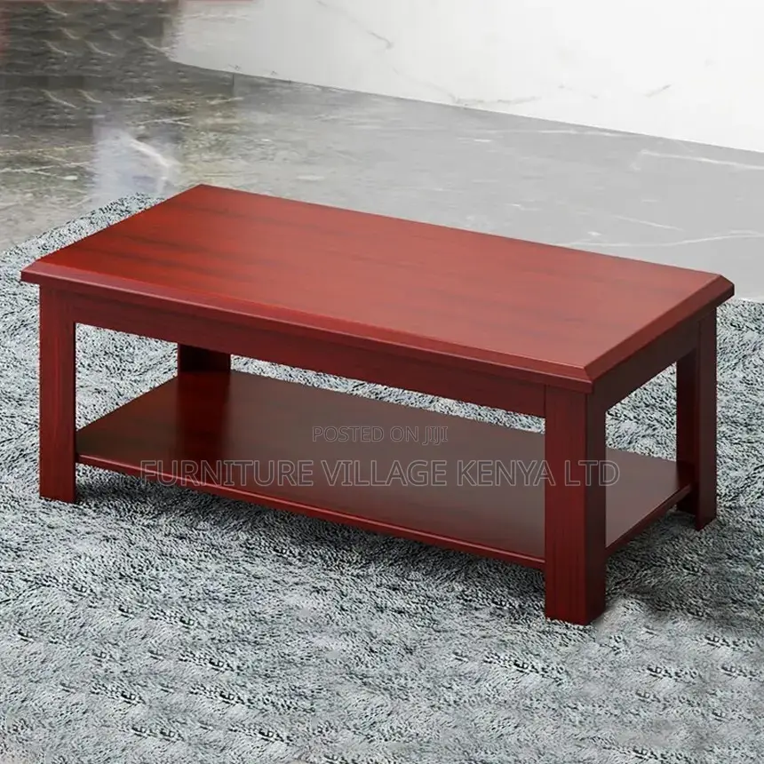 Coffee Table; Mahogany Executive Office Coffee Table