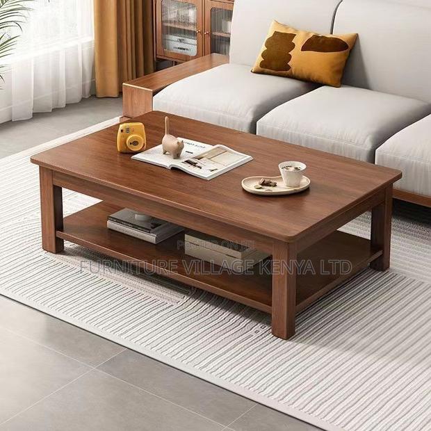 Coffee Table; Mahogany Executive Office Coffee Table - thumbnail 7