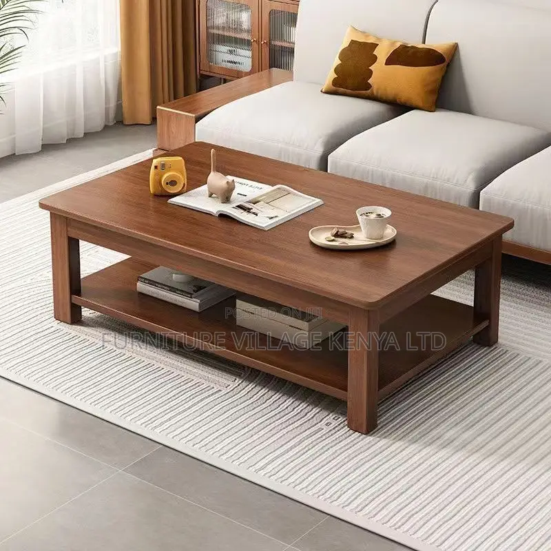 Coffee Table; Mahogany Executive Office Coffee Table