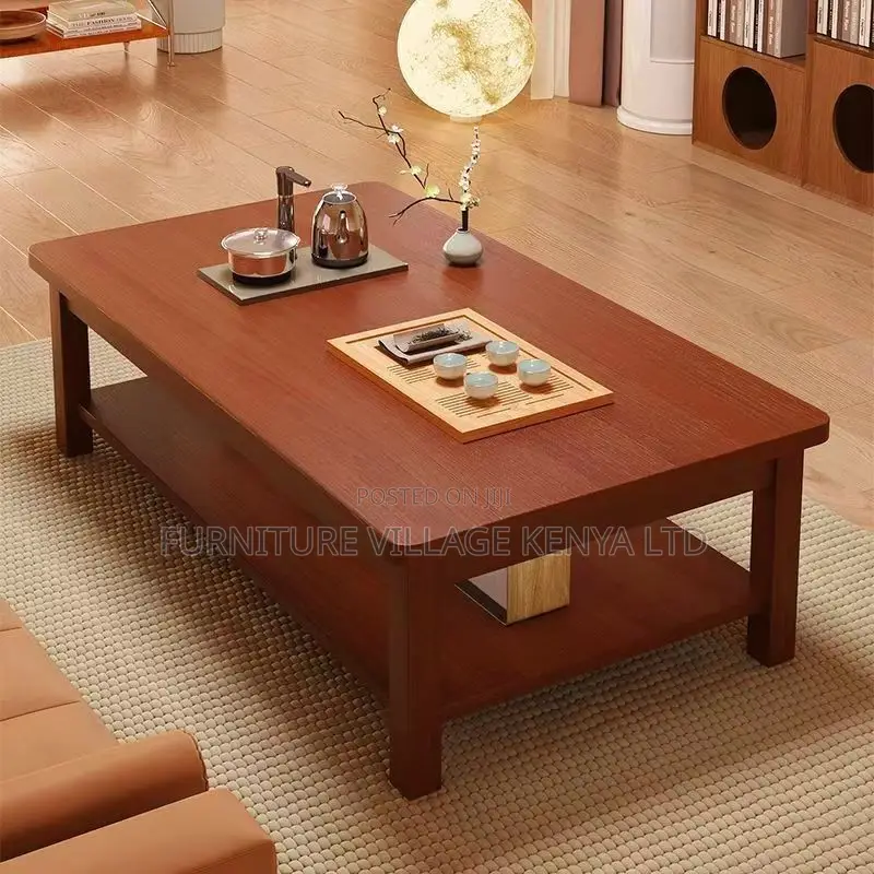 Coffee Table; Mahogany Executive Office Coffee Table