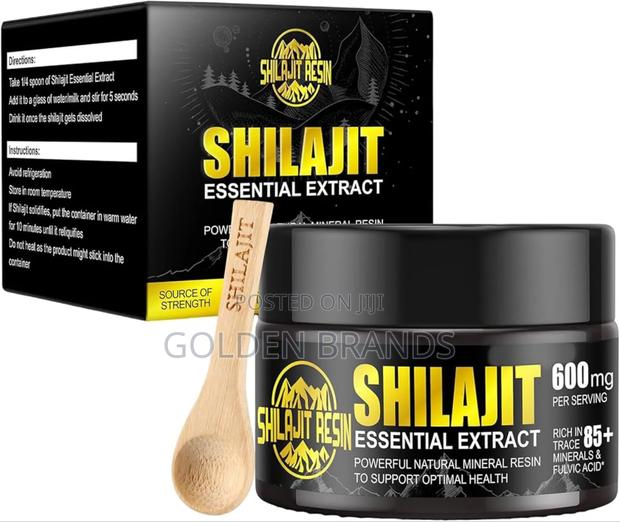 Organic Shilajit Resin- Essential Extract - main view