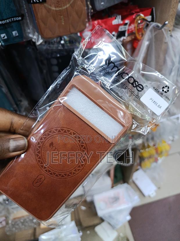 Google Pixel Designer Phone Case Leather Hi Purse for Google Pixel 8a - thumbnail 3