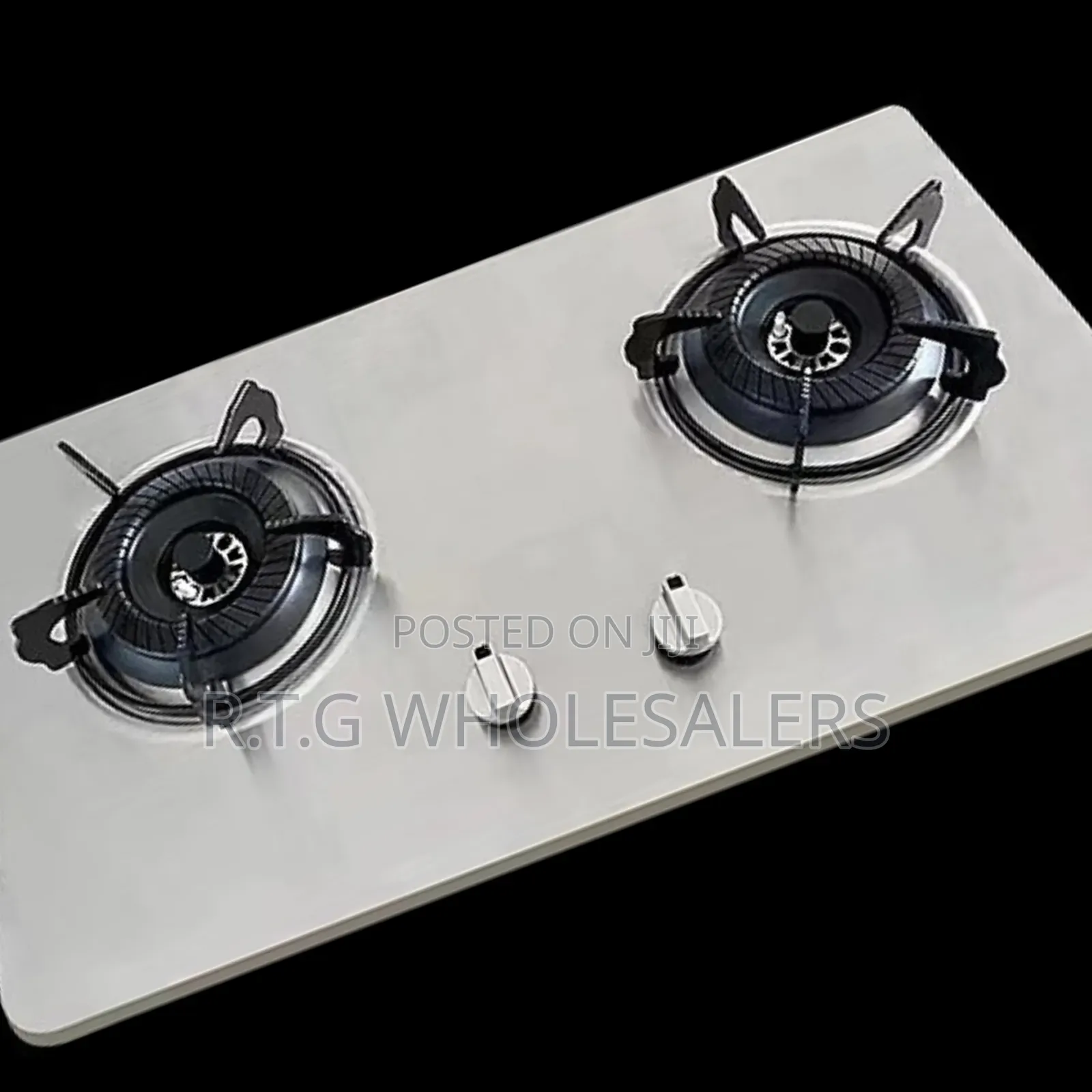Compact Amaze 2‐Burner Stainless Hob Cooker for Home