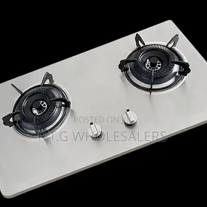 Compact Amaze 2‐Burner Stainless Hob Cooker for Home