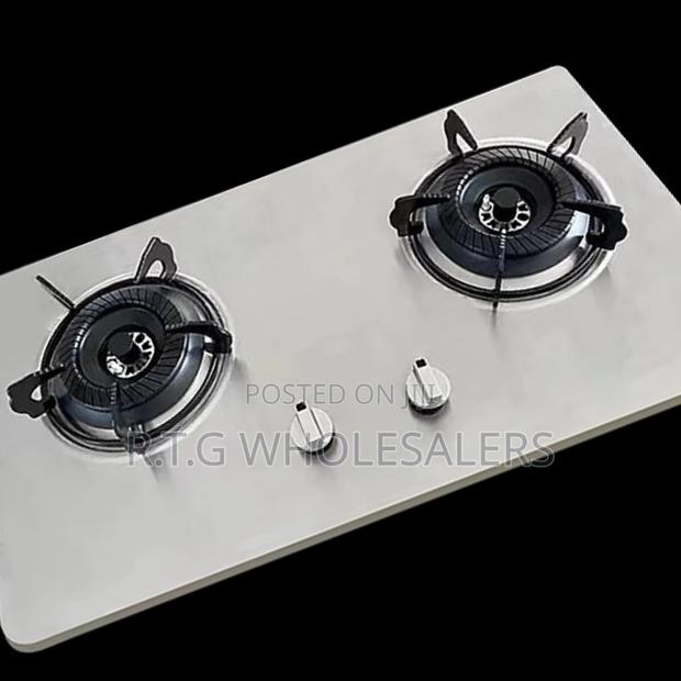 Compact Amaze 2‐Burner Stainless Hob Cooker for Home