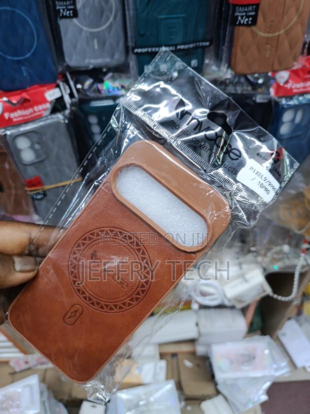 Luxury Quality Magnetic Leather Case for Google Pixel 9 Pro Xl - thumbnail 3