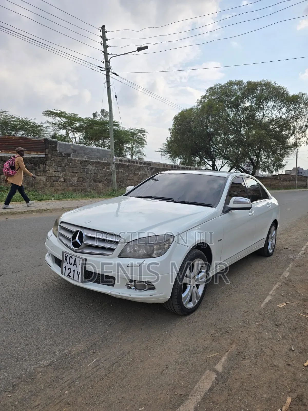 Mercedes-Benz C200 2009 White