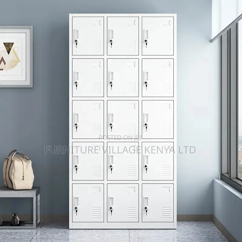 Office Cabinet; Office Steel Cabinet With 15 Lockers