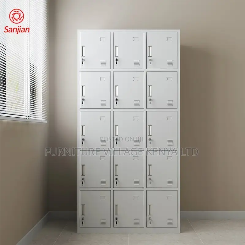 Office Cabinet; Office Steel Cabinet With 15 Lockers