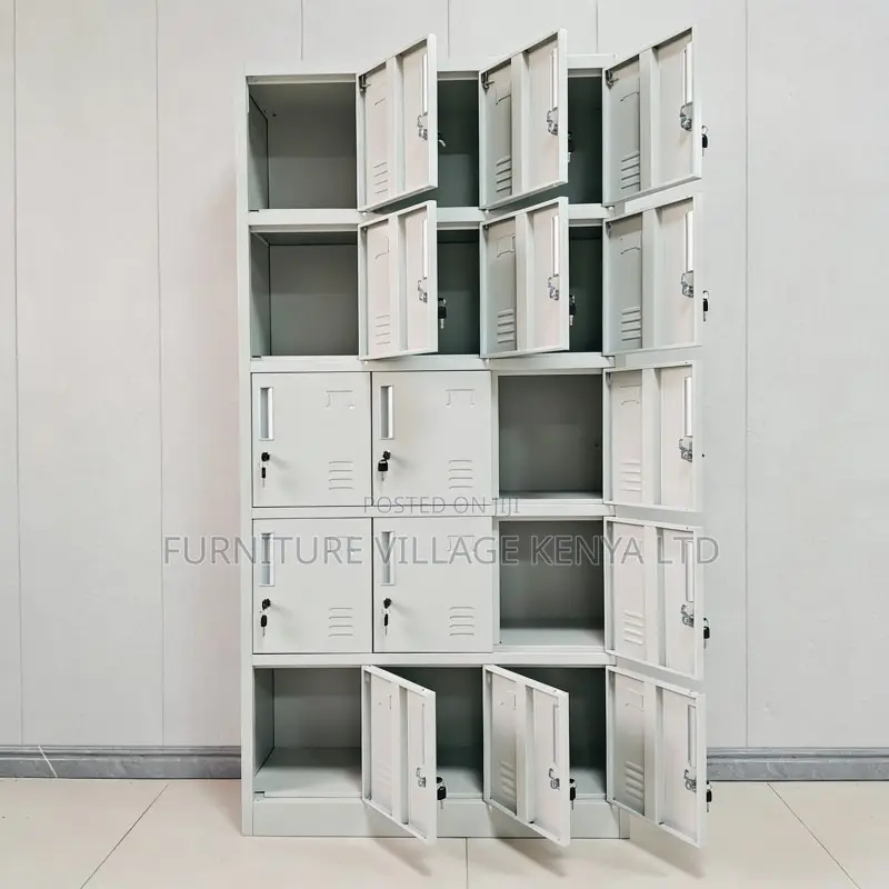 Office Cabinet; Office Steel Cabinet With 15 Lockers