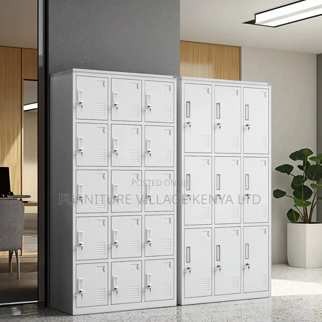 Office Cabinet; Office Steel Cabinet With 15 Lockers
