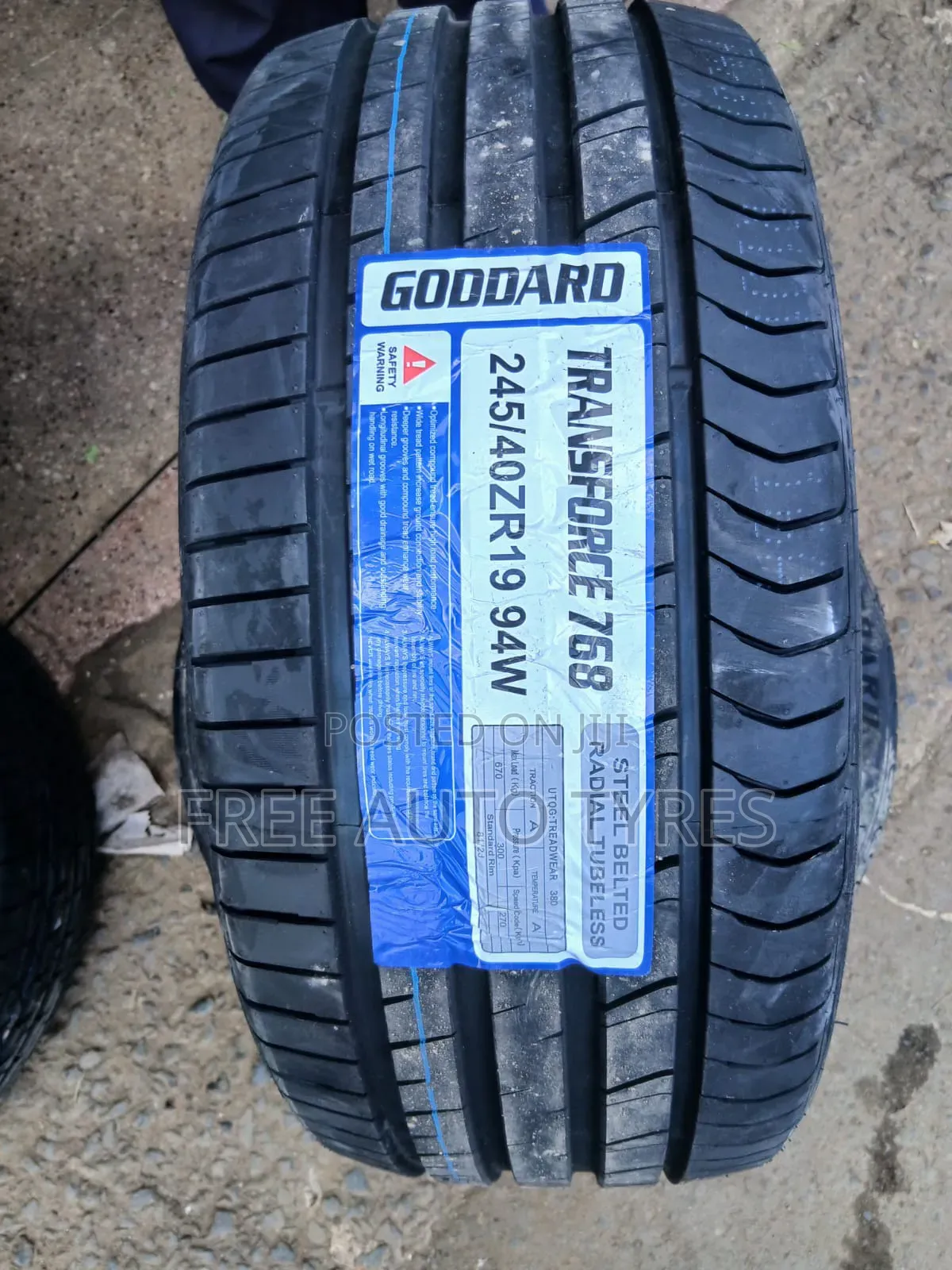 245/40zr19 Goddard
