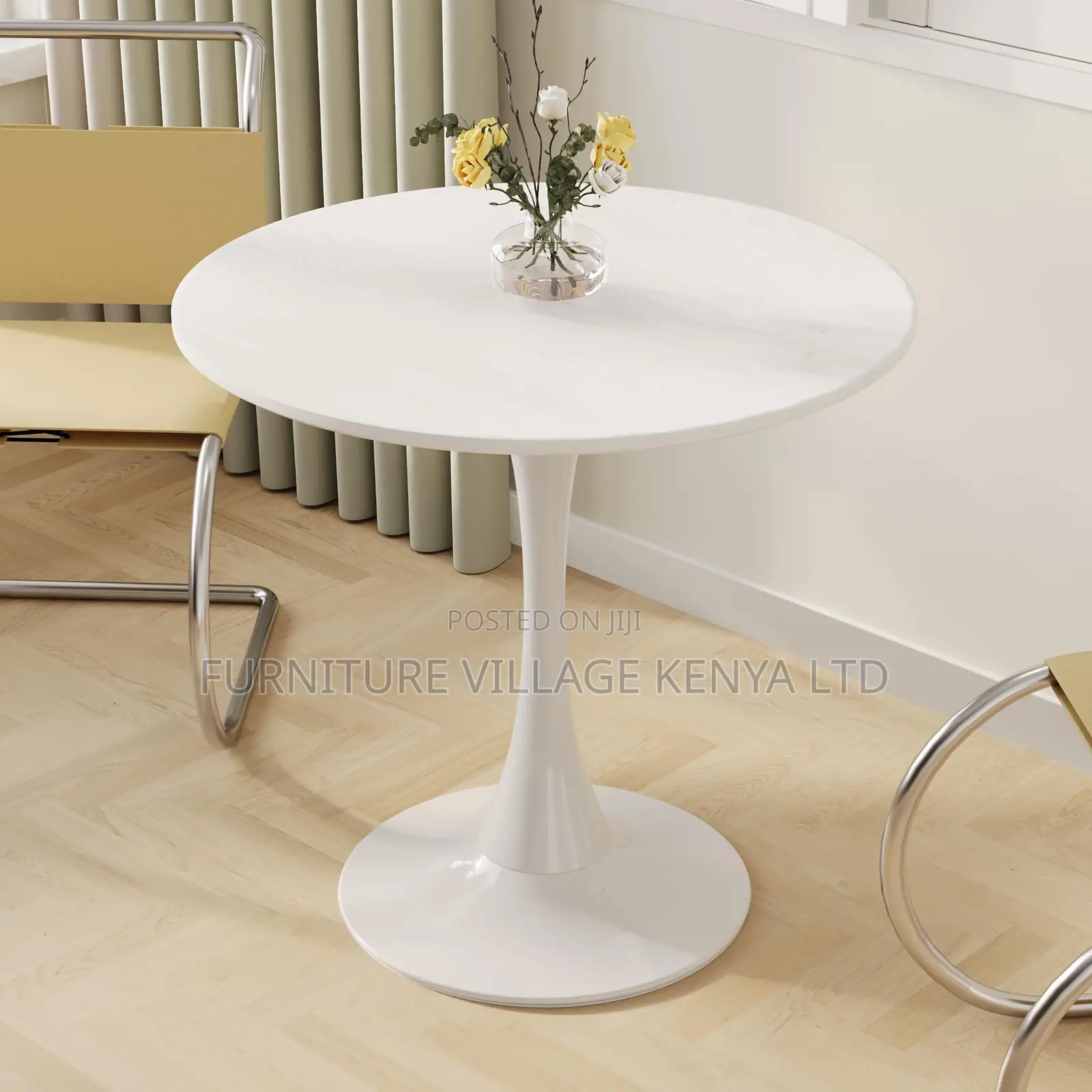 Dining Table; Round Eames Dining Table