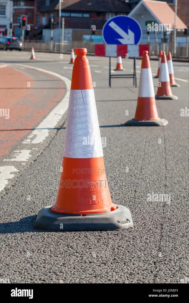 Traffic Safety And Roadwork Control With Reflective Sticker - main view