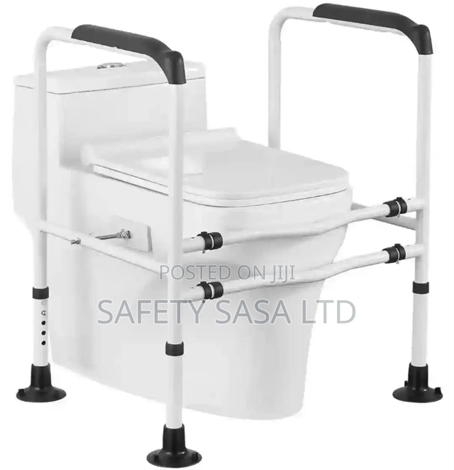 Toilet Safety Rails, Adjustable Toilet Safety Frame, Toilet  Support