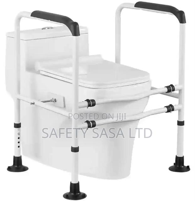 Toilet Safety Rails, Adjustable Toilet Safety Frame, Toilet Support